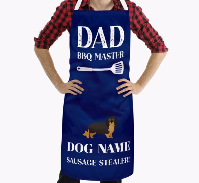 Master of the Barbecue: Personalised {breedFullName} Apron